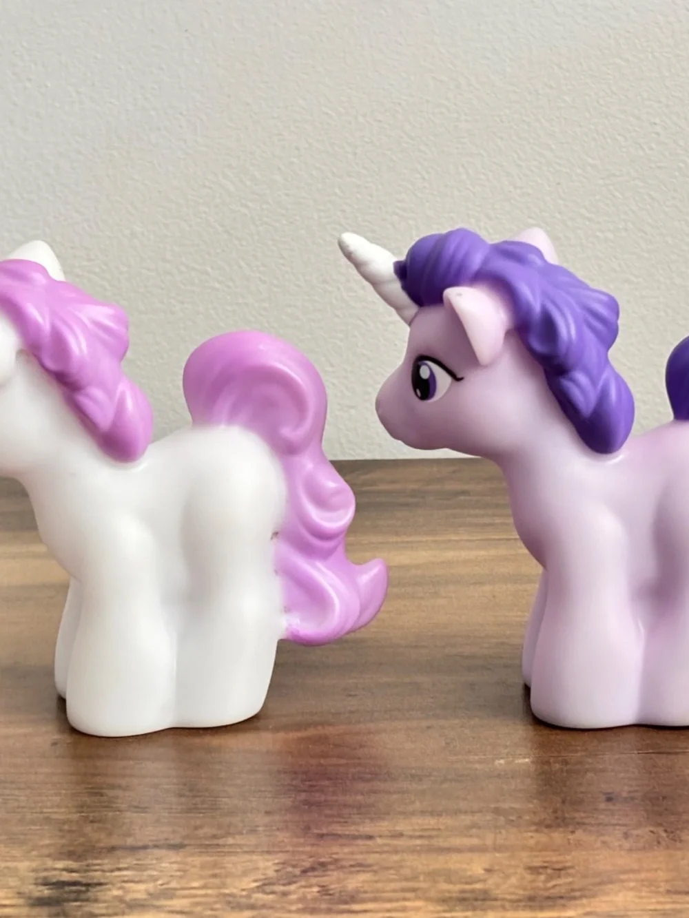 Step 2 Unicorn Toy Figures White Purple Pink Water Table Replacement Cake Topper